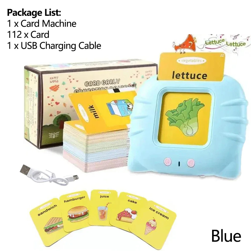 Talking Flash Cards for Kids | Electronic English Learning Toy