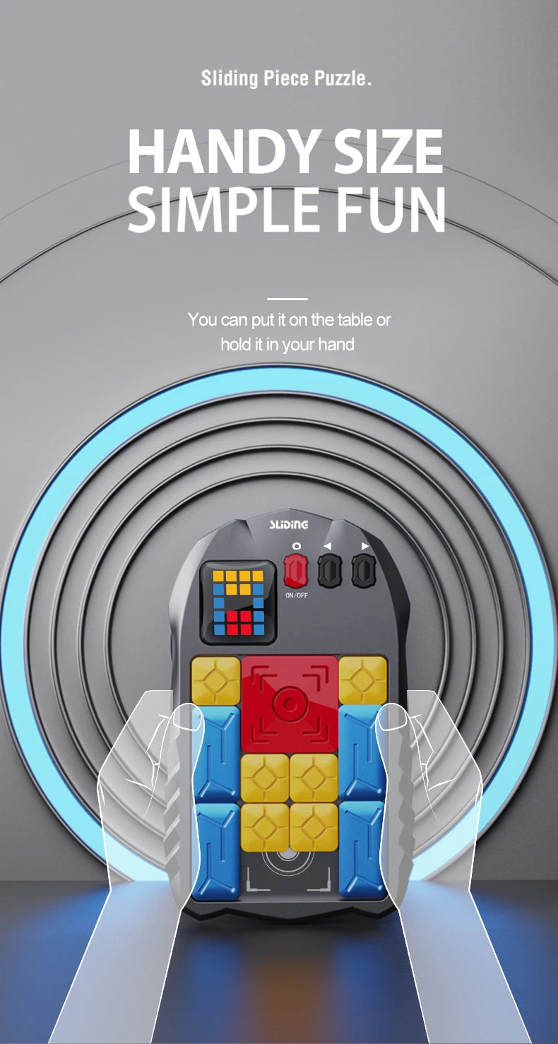 Huarong Road Puzzle – Magnetic Sliding Logic Brain Teaser