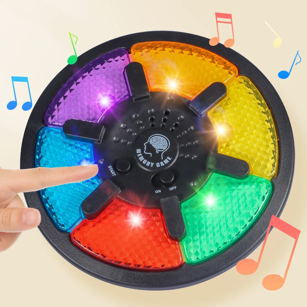 Electronic Memory Game – Handheld Light & Sound Puzzle Toy
