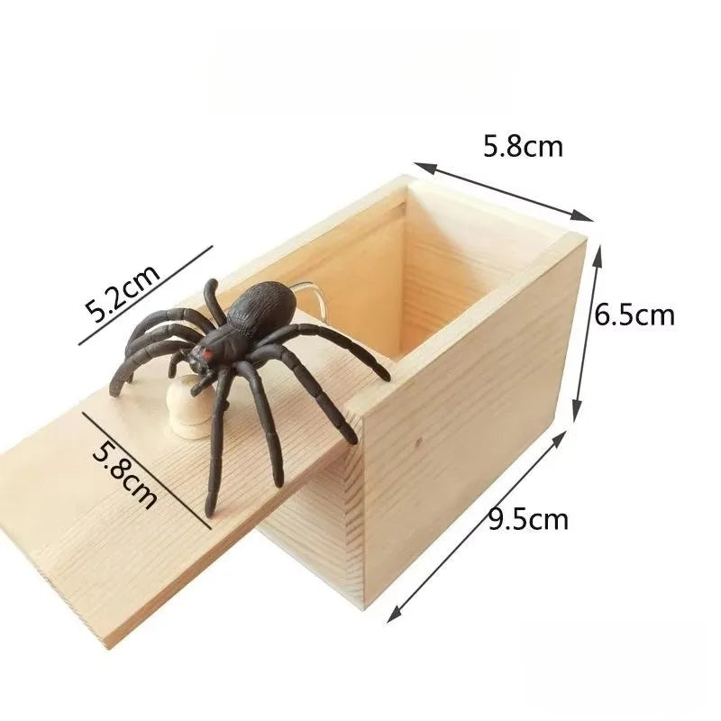 Scare Box Prank with Spider – Halloween Joke Toy for Parties