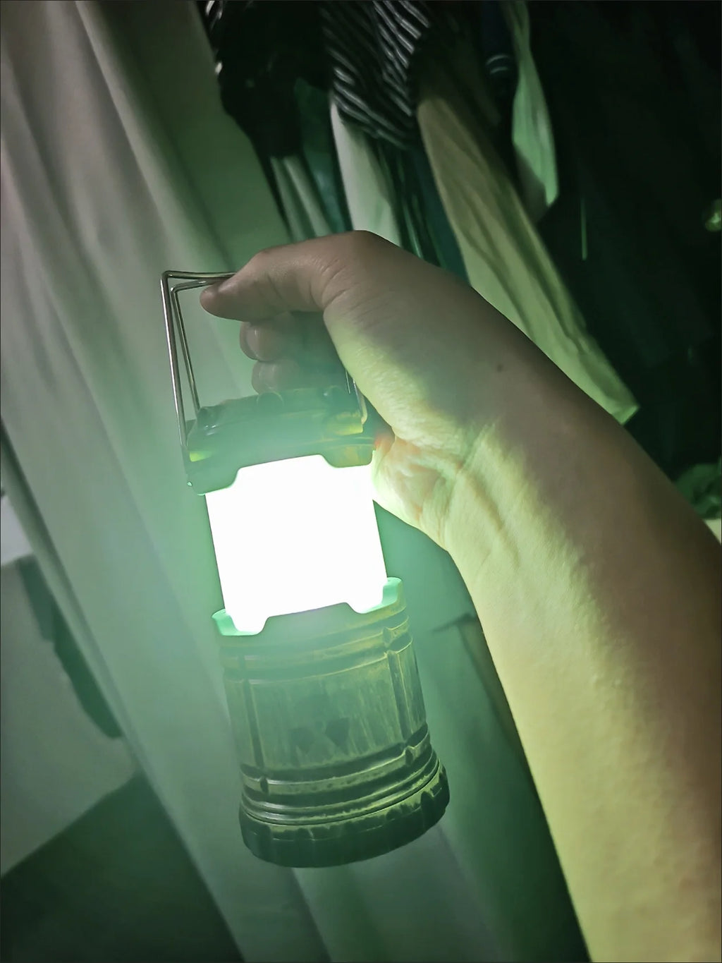 Nuclear Reactor Lantern, Mini Novelty Night Lamp for Halloween Decor