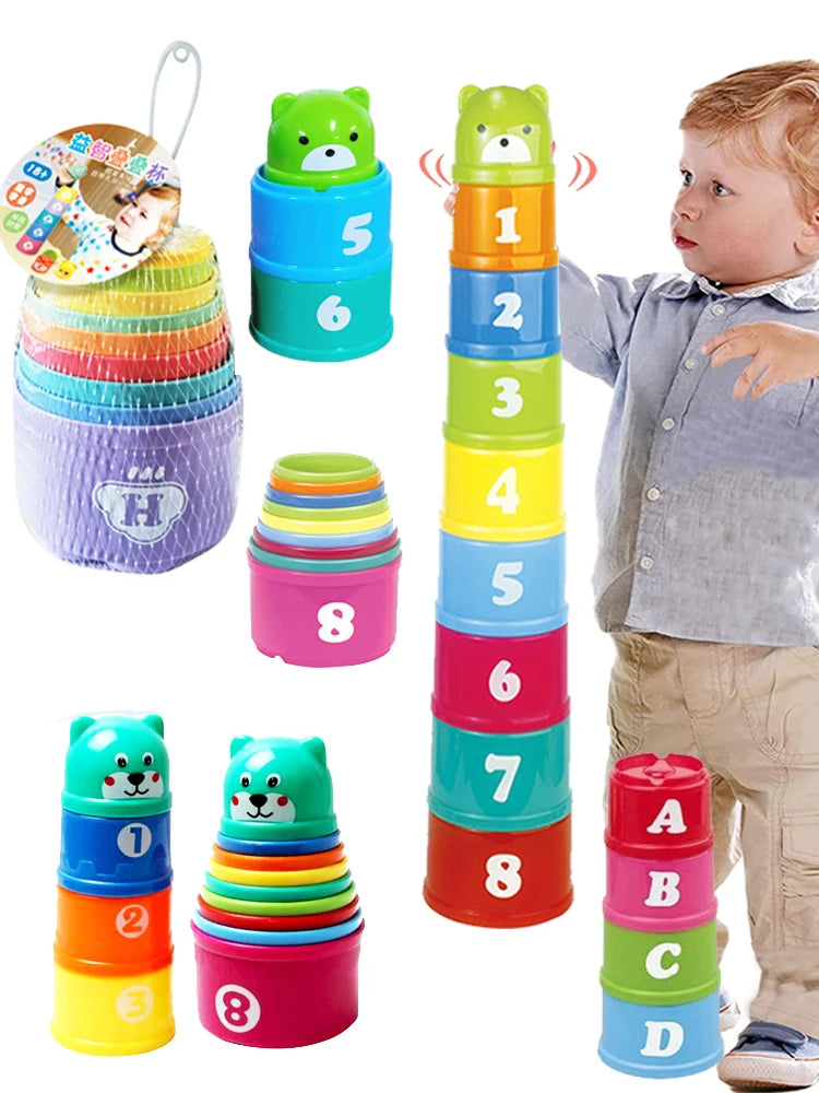 Cup Stacking Game for Kids – Speed & Brain Challenge