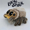 Spider Plush Toy – Soft Black Animal Pillow