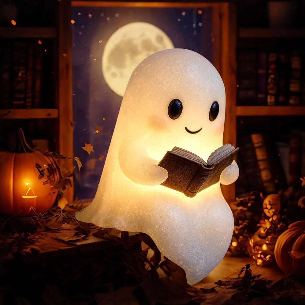 Ghost Night Light – Cute LED Halloween Desk Lamp