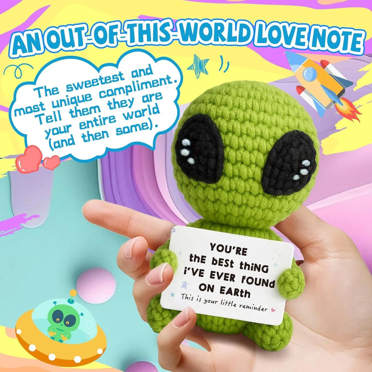 Crochet Pocket Hug – Handmade Knitted Plush Doll
