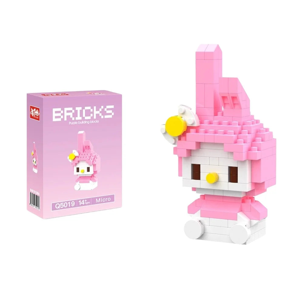 Cartoon Building Blocks – Mini ABS Assembly Brick Set