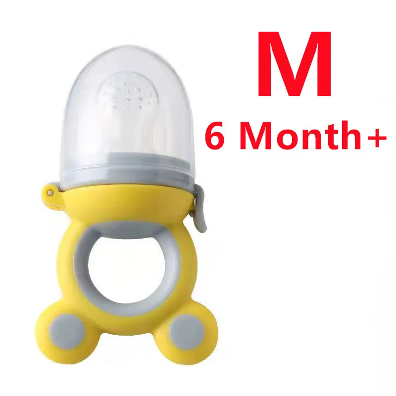 Baby Fruit Feeder – Silicone Food Nibbler & Teether