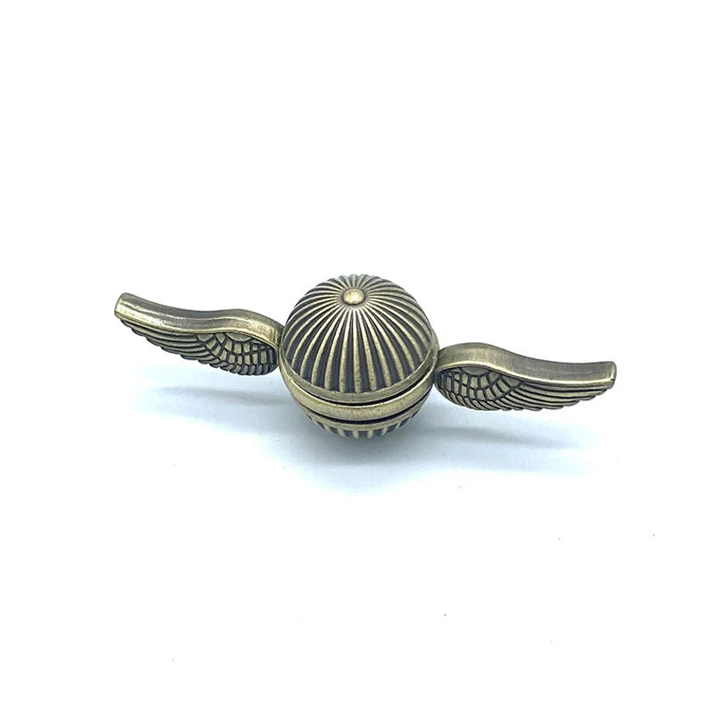 Gyroscope Fidget Spinner – Metal Fingertip Spinning Orb Toy