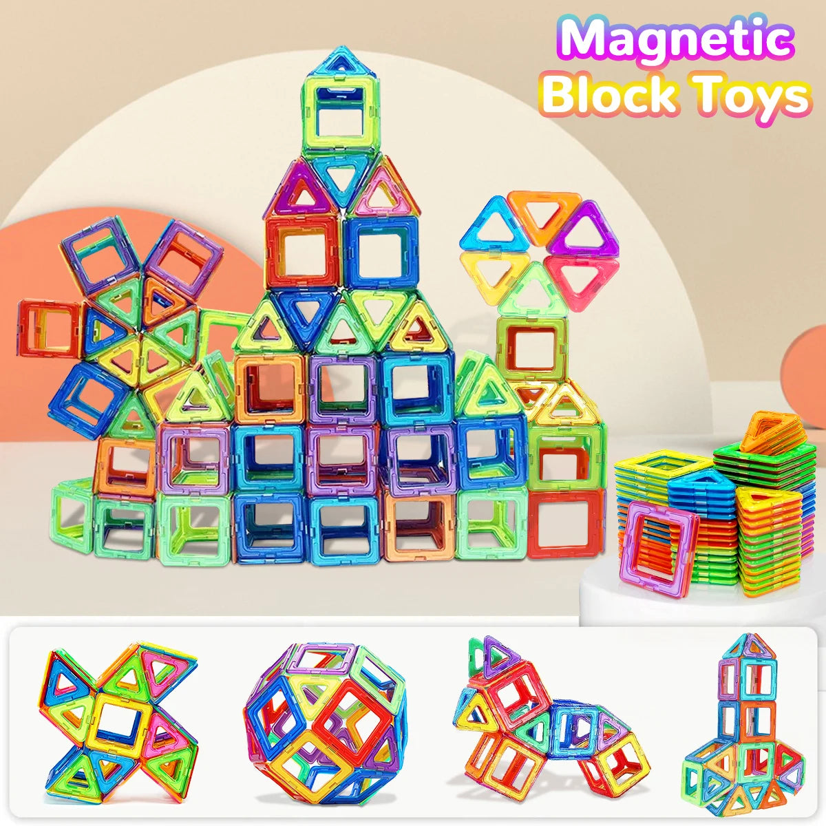 Magnetic Building Blocks – STEM Construction & Learning Toy