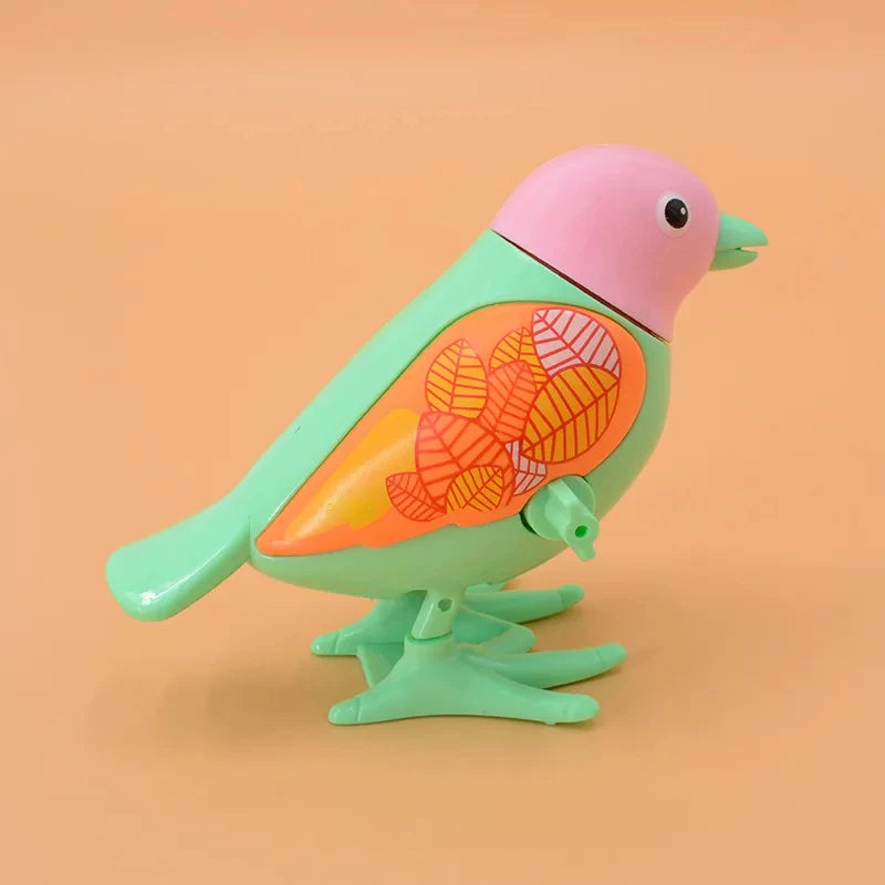 Wind Up Bird Toy – Jumping Mechanical Animal Toy for Kids