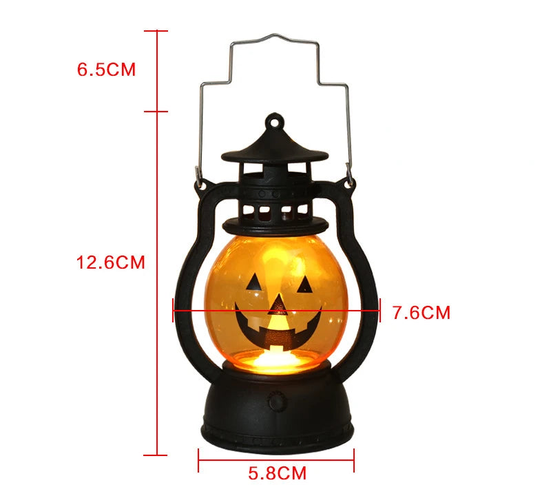 Halloween Hanging Lantern LED Pumpkin Light for Party Decor