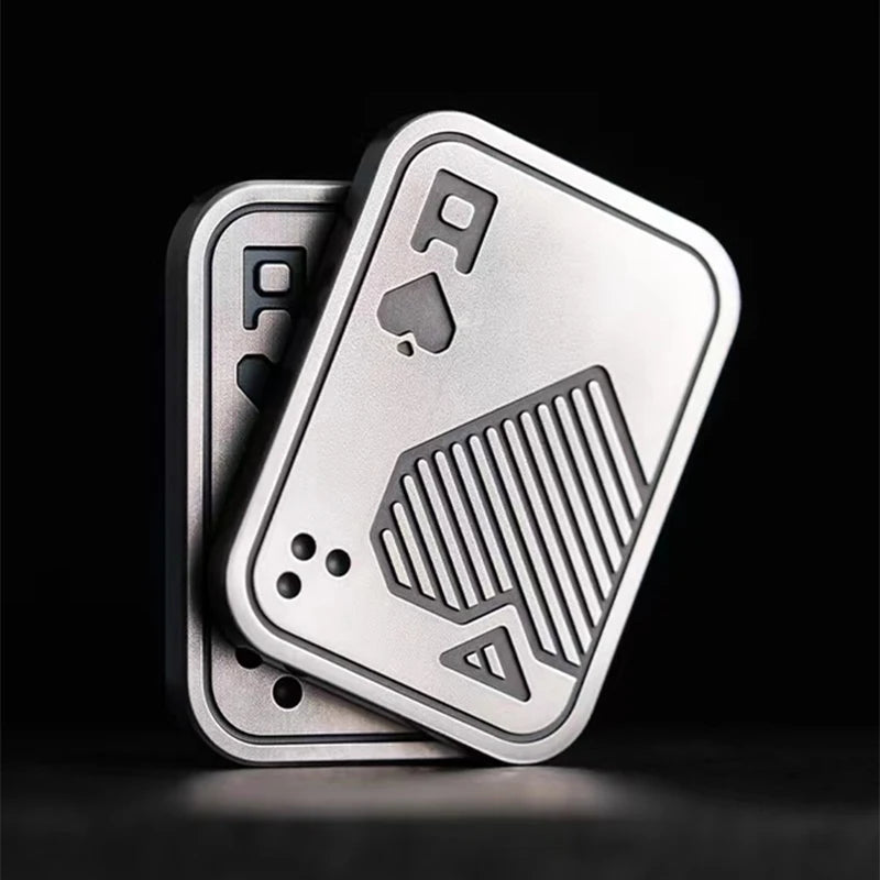 Metal Fidget Spinner – Fingertip EDC Pocket Toy for Adults