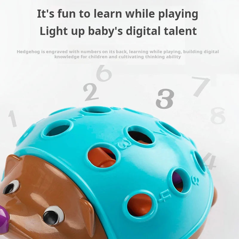 Fine Motor Skills Toy – Hedgehog Hand-Eye Coordination Learning Toy