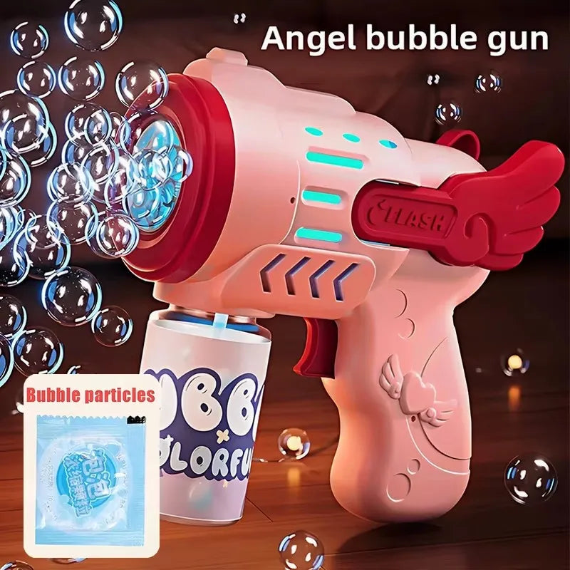 Bubble Gun Toy – Automatic Bubble Blower Machine for Kids