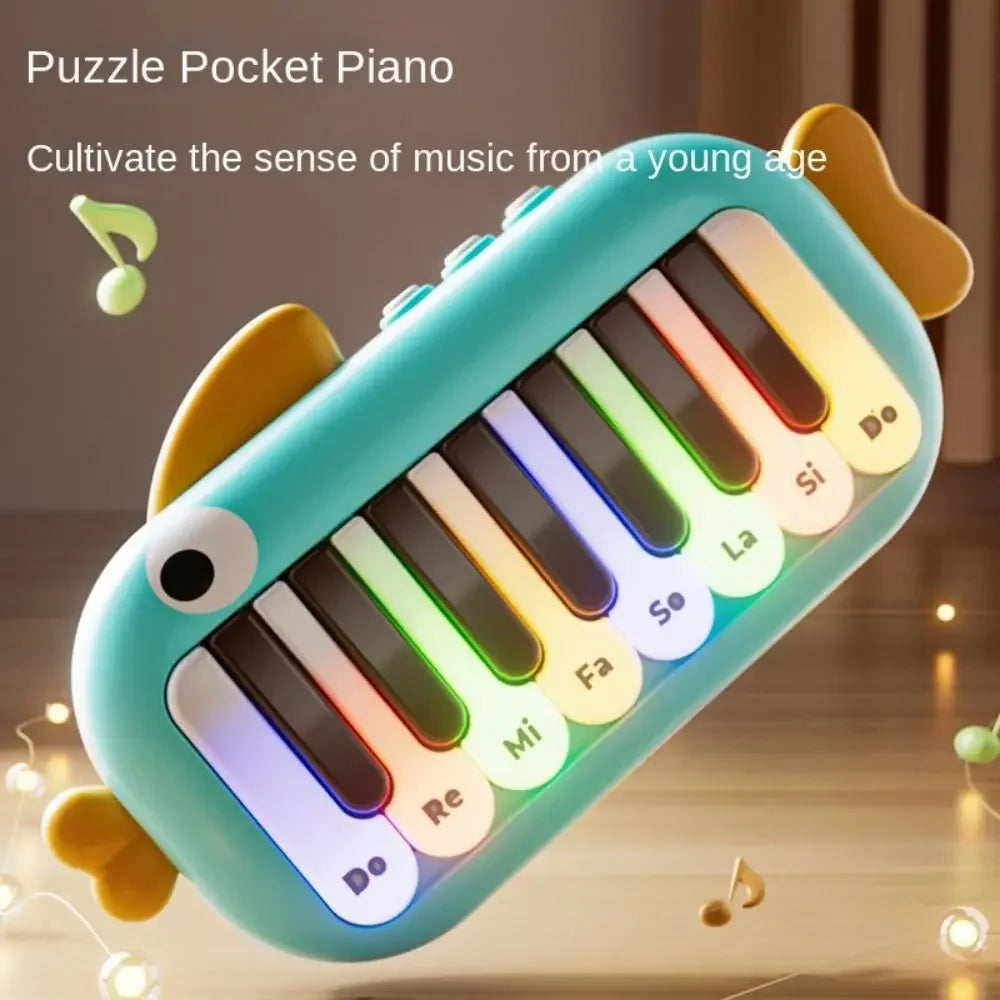 Baby Piano Toy Montessori Musical Keyboard Learning Activity