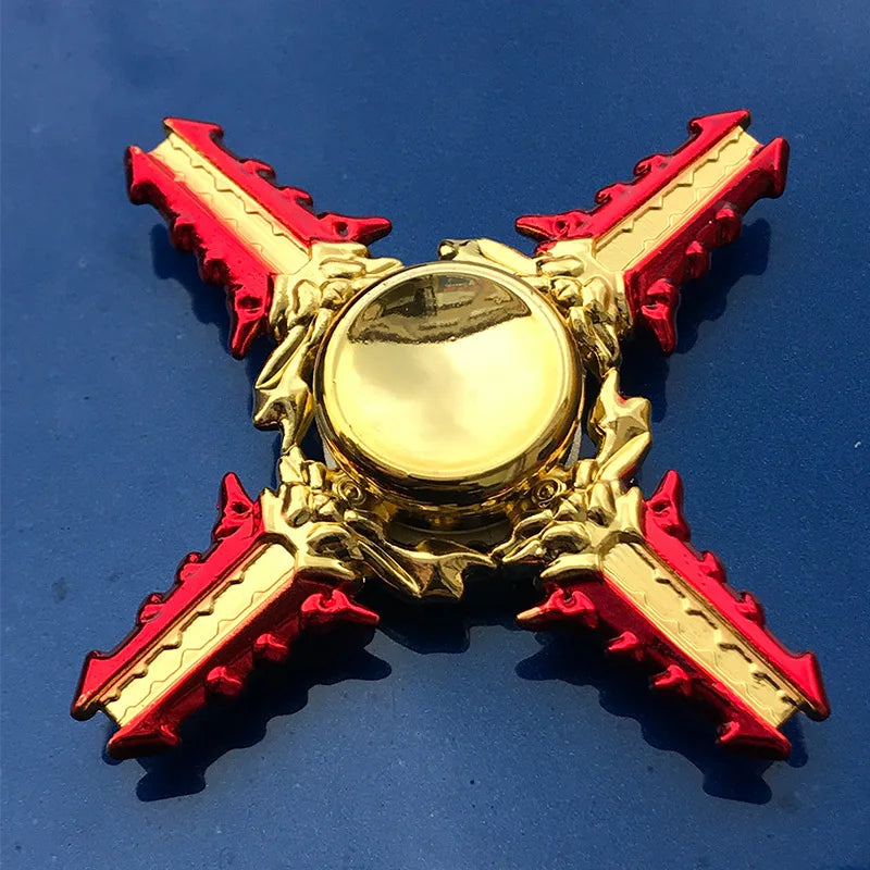 Colorful Metal Fidget Spinner – Zinc Alloy Hand Spinner for Adults