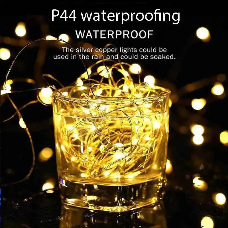 Solar String Lights Outdoor – LED Fairy Lights for Garden & Holidays