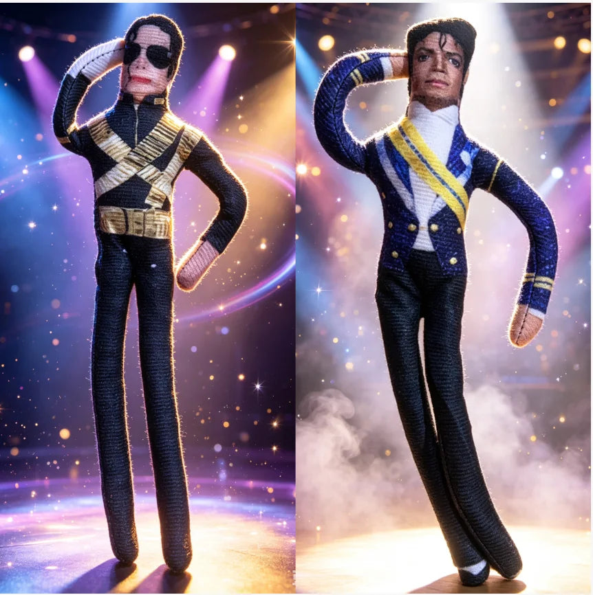 Poseable Plush Doll Movable Joint Collectible Figure for Display