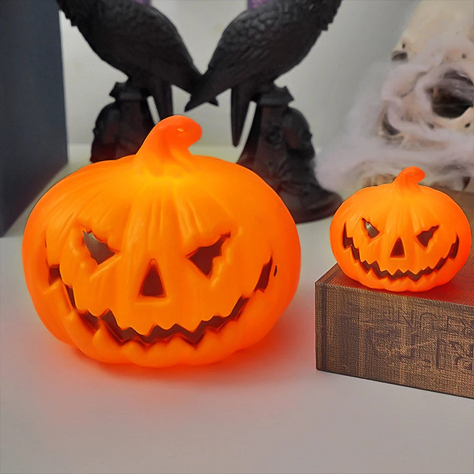 Halloween Pumpkin Lantern Skull Face Light for Party & Home Decor