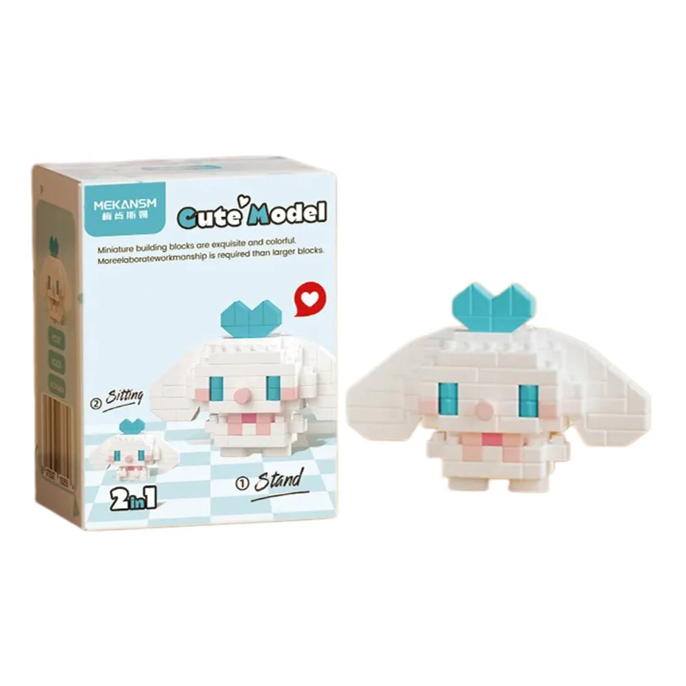 Cartoon Building Blocks – Mini ABS Assembly Brick Set
