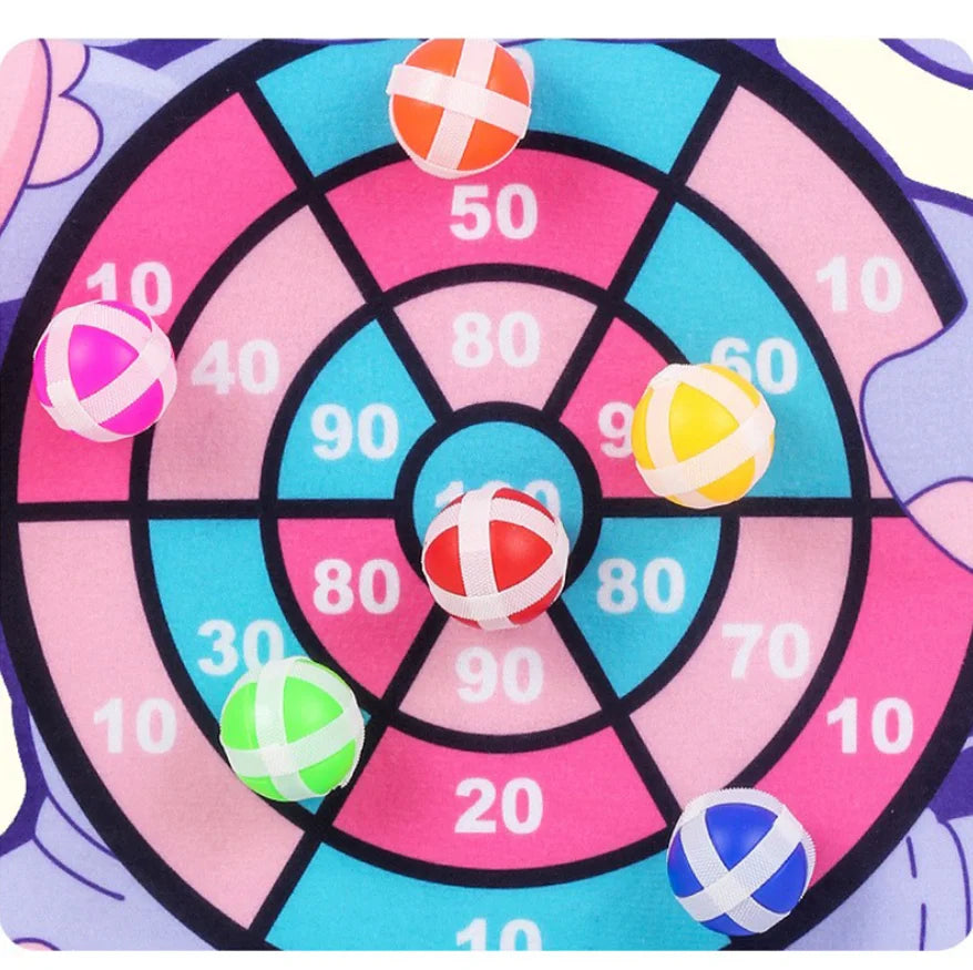 Kids Sticky Ball Dart Board