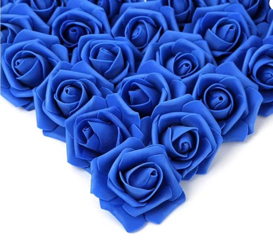 Artificial Rose Flowers – Foam Fake Roses for Home & Wedding Decor