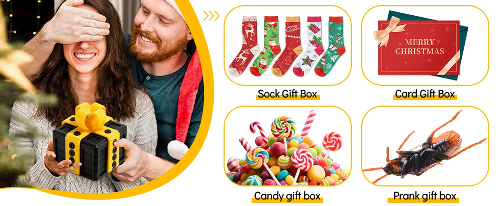 Screw Puzzle Gift Box, 3.15 Inch Money Puzzle Box for Holidays