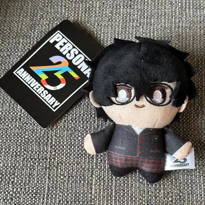 Anime Plush Keychain, 10cm Cute Character Pendant for Bags & Keys