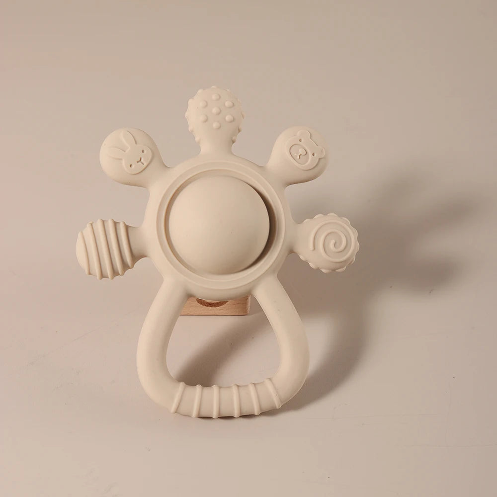 Silicone Baby Teether Bunny