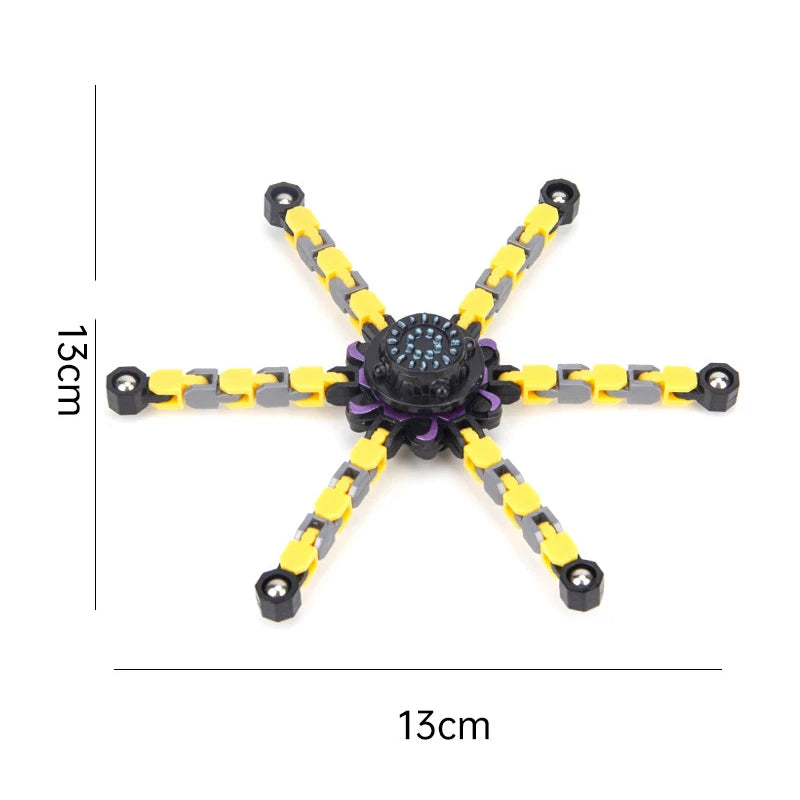 Fidget Spinner Chain – Deformed Hand Spinner Sensory Toy