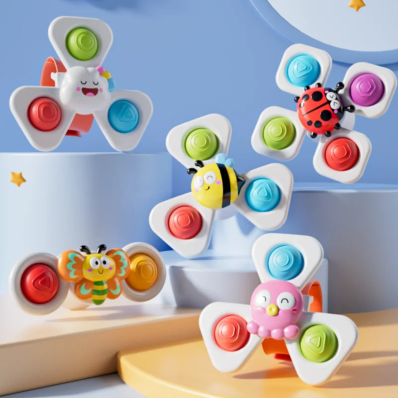 Cartoon Spinning Toy Ocean Insect Fidget Spinner for Kids