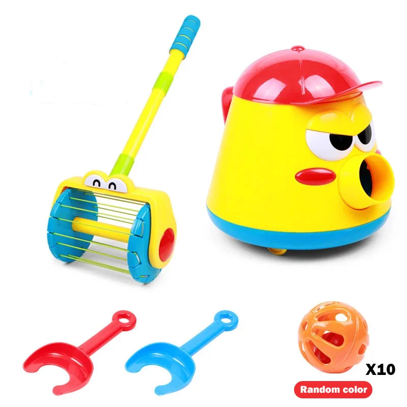 Ball Launcher Toy, Interactive Catching & Coordination Game
