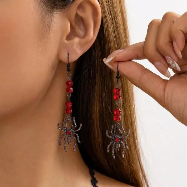 Fly Stud Earrings – Funny Insect Prank Halloween Jewelry