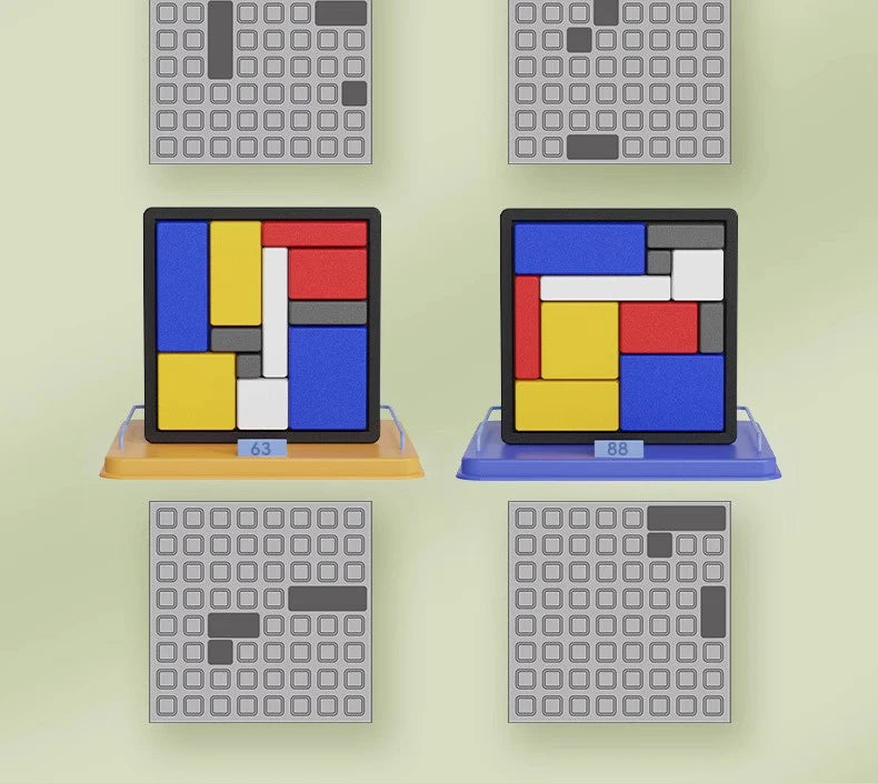 Brain Teaser Puzzle – Logic & Geometric Thinking Challenge