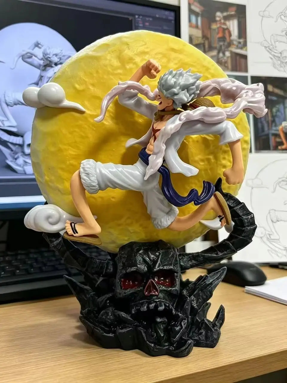 LED Anime Figure – Glowing PVC Collectible Model
