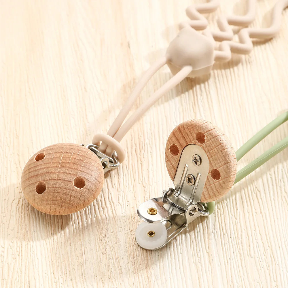 Silicone Pacifier Clip – Jellyfish Baby Teething Accessory