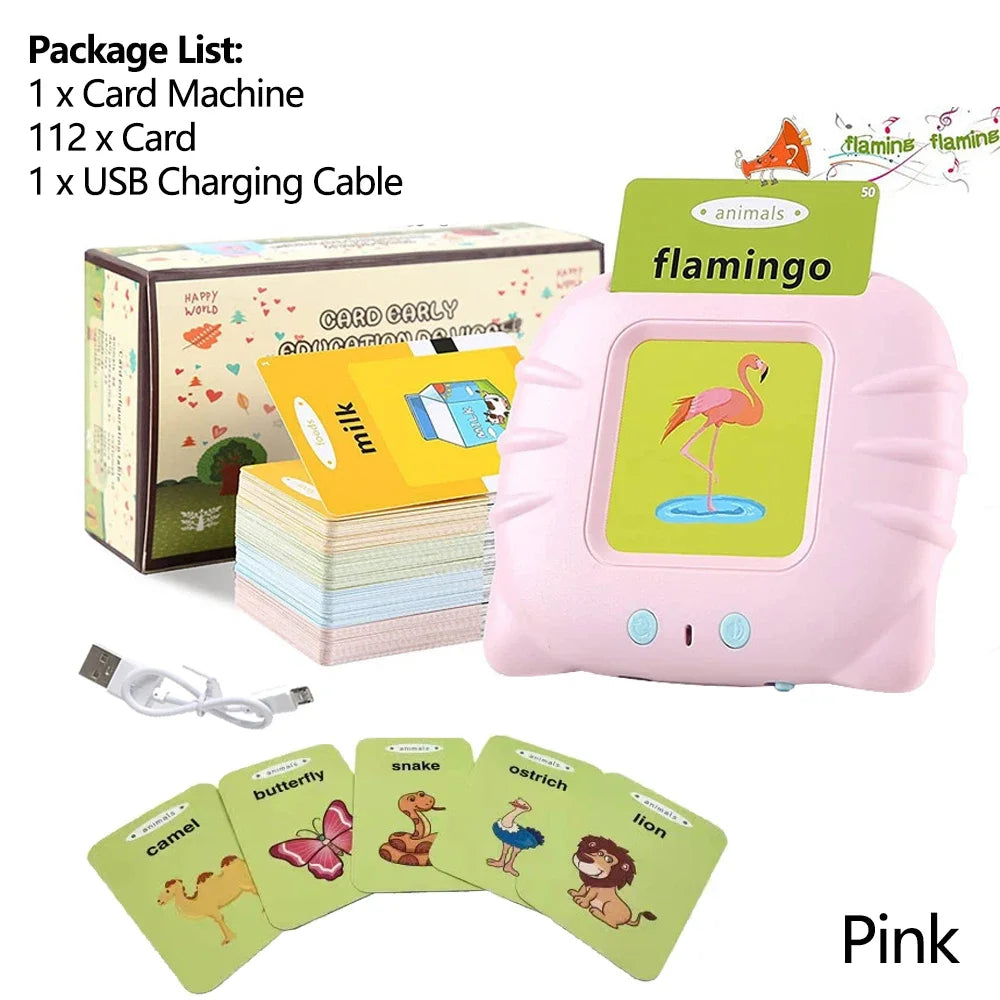 Talking Flash Cards for Kids | Electronic English Learning Toy