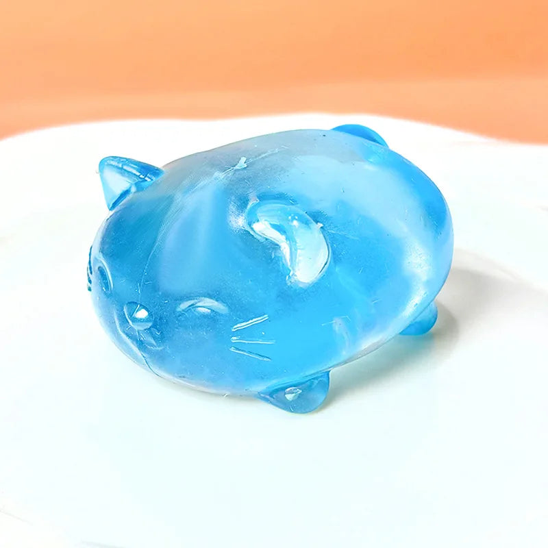 Slow Rise Squishy Toy – Cute Cat Stress Relief Fidget