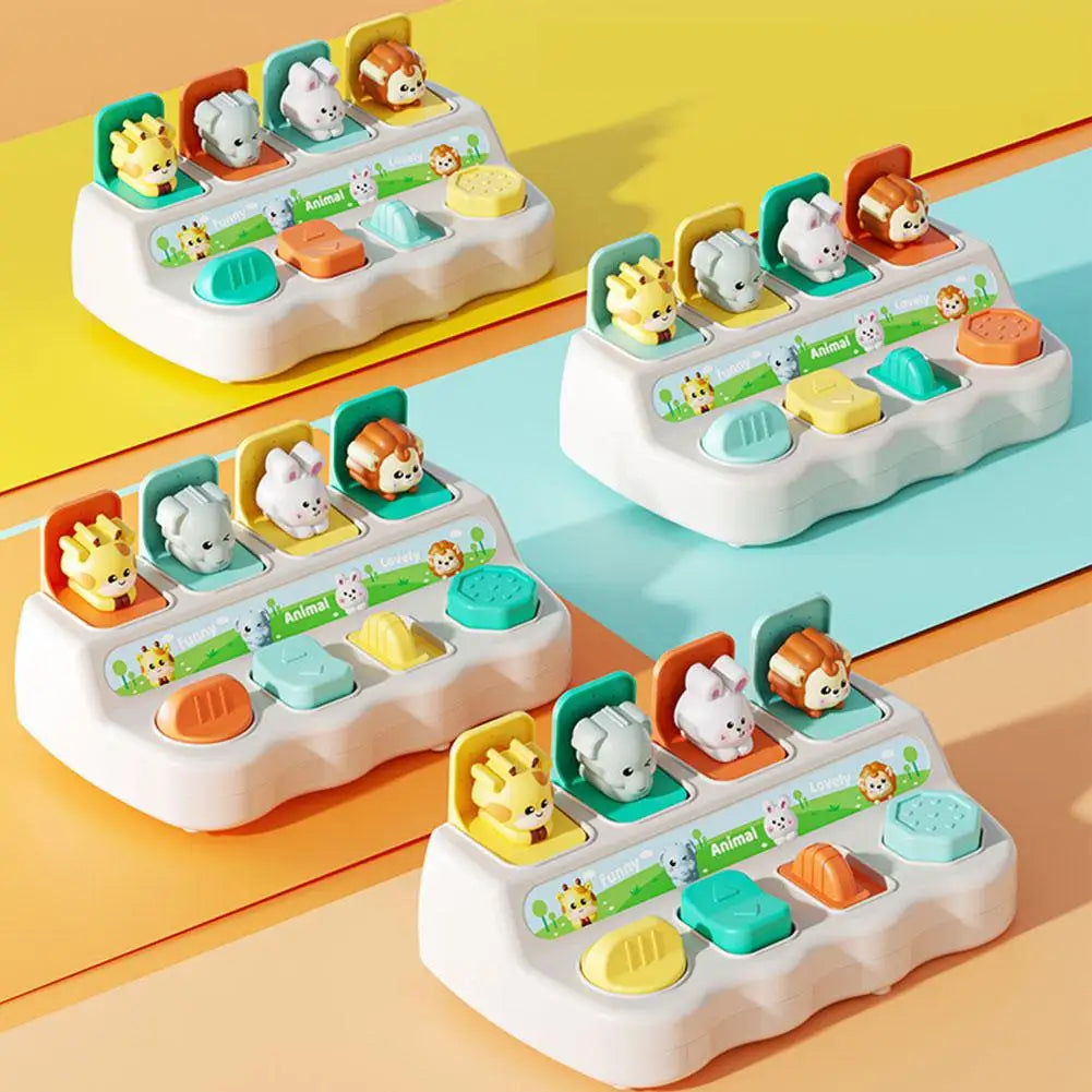 Montessori Activity Toy – Interactive Switch & Learning Busy Board