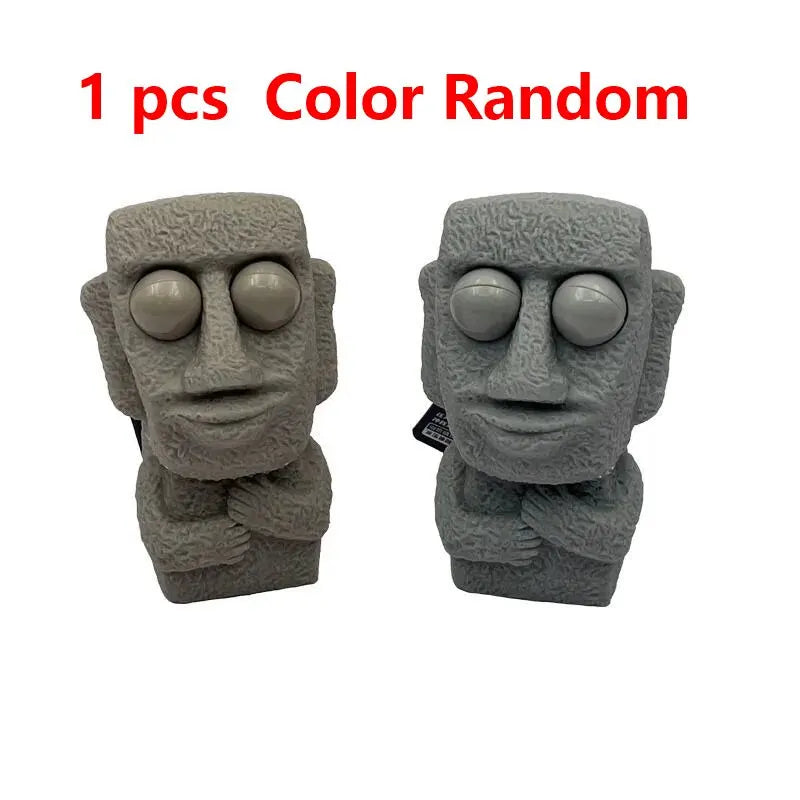 Moai Stress Ball – Soft Slow Rebound Squeeze Fidget Toy