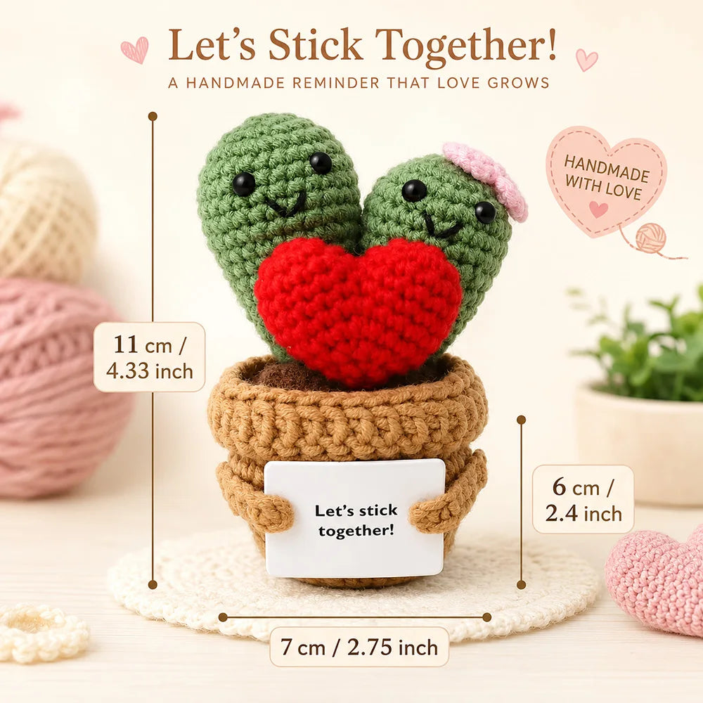 Crochet Pocket Hug – Handmade Knitted Plush Doll
