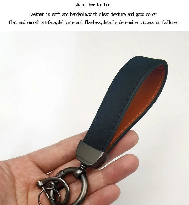 Custom Logo Keychain – Personalized Engraved Metal Key Ring
