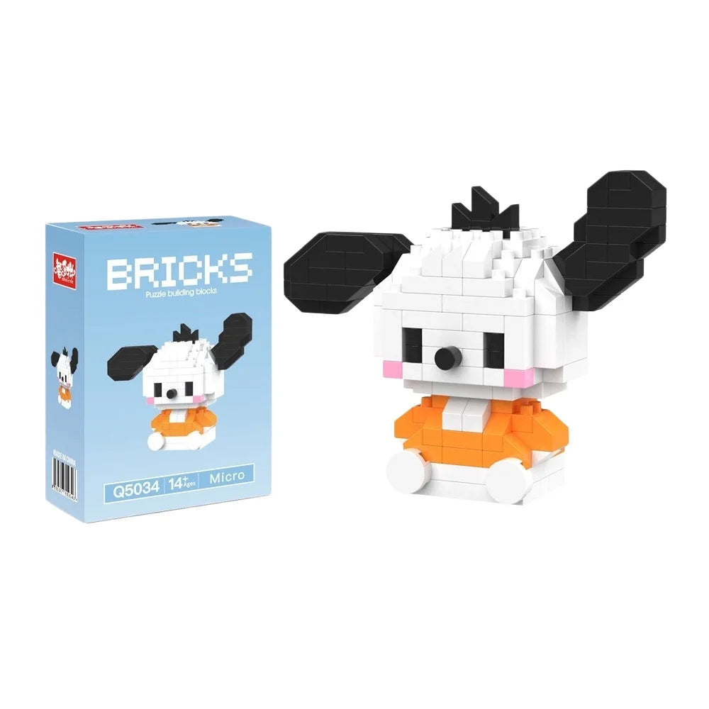 Cartoon Building Blocks – Mini ABS Assembly Brick Set
