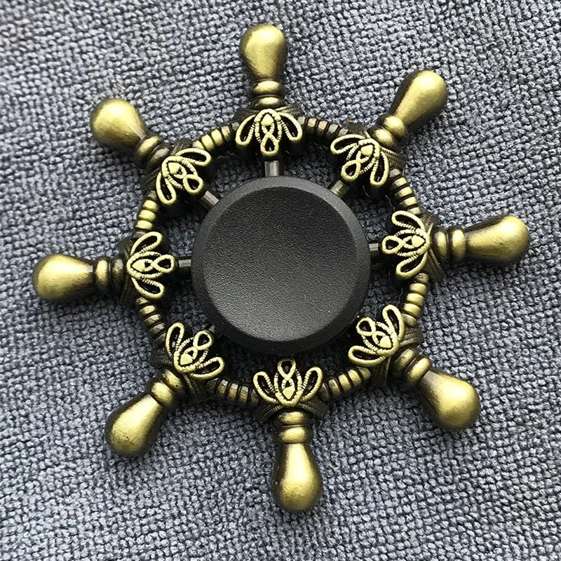 Metal Fidget Spinner – Bronze Alloy R188 Bearing Hand Spinner