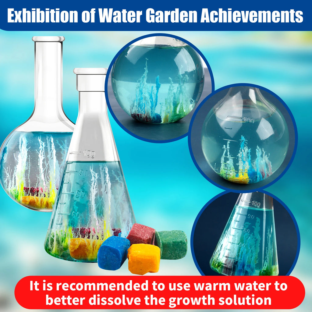 Water Growth Science Toy – DIY Growing Stones Experiment for Kids