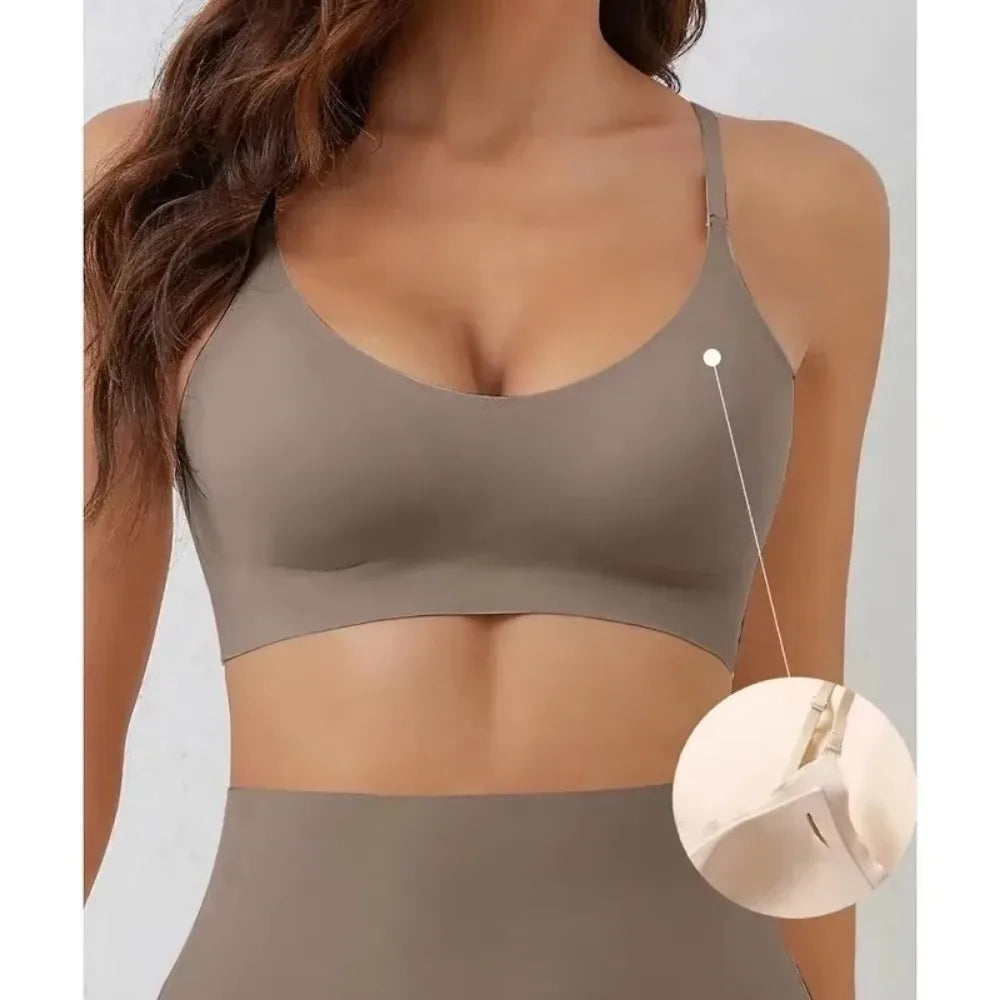 2026 Soft Support Seamless Underwear Breathable Light Thin Bra Style Comfortable Gathering No Steel Ring Collection Women's Unde