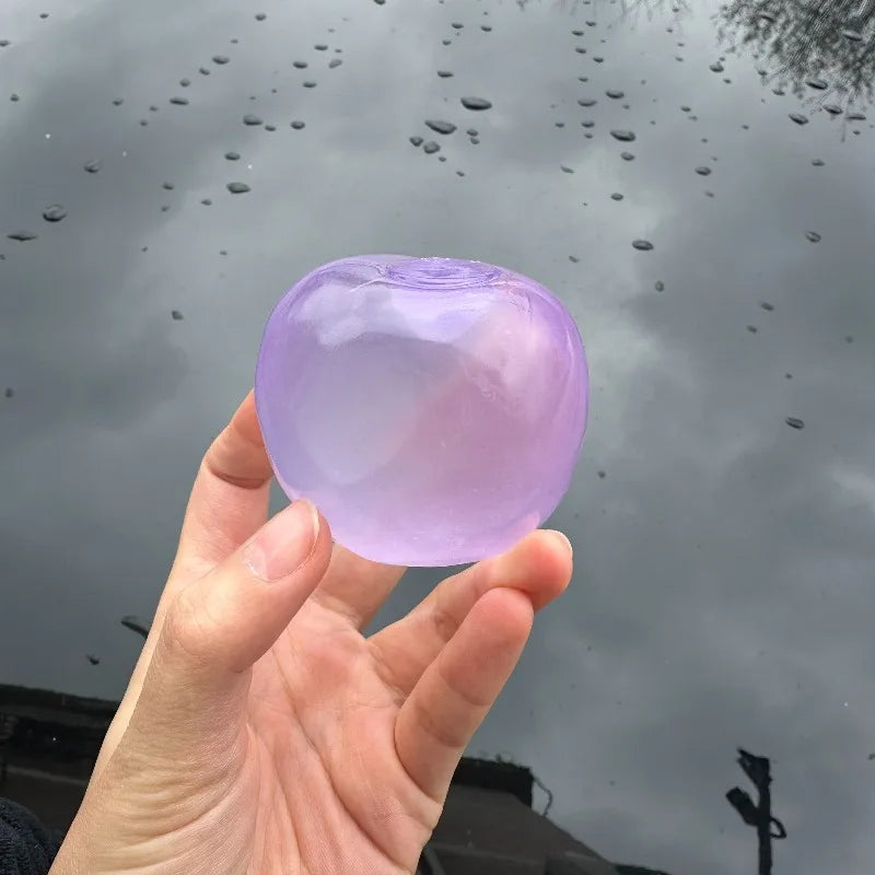 Mochi Fidget Toy – Transparent Soft Squeeze Stress Relief Toy