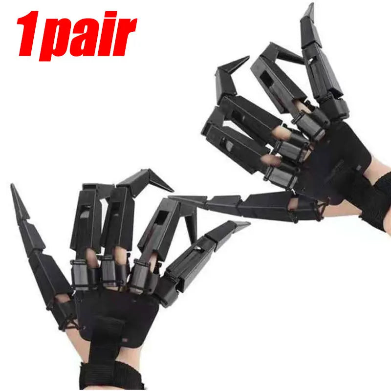 Halloween Articulated Fingers, Skeleton Claw Prop for Cosplay & Parties