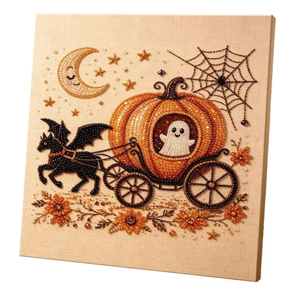 Halloween Diamond Painting Kit DIY Bead Art Craft 20x20cm