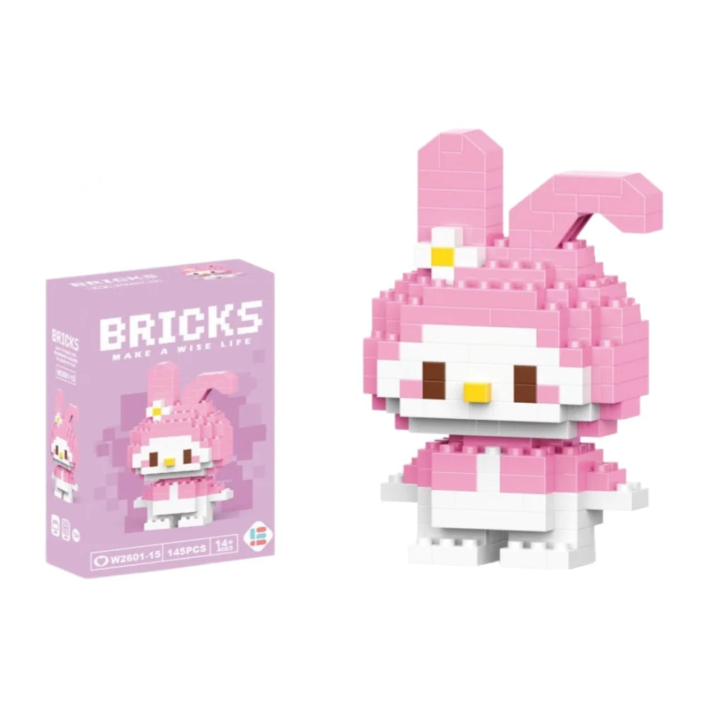 Cartoon Building Blocks – Mini ABS Assembly Brick Set